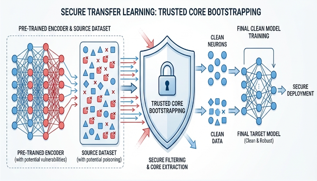 Secure Transfer Learning Framework